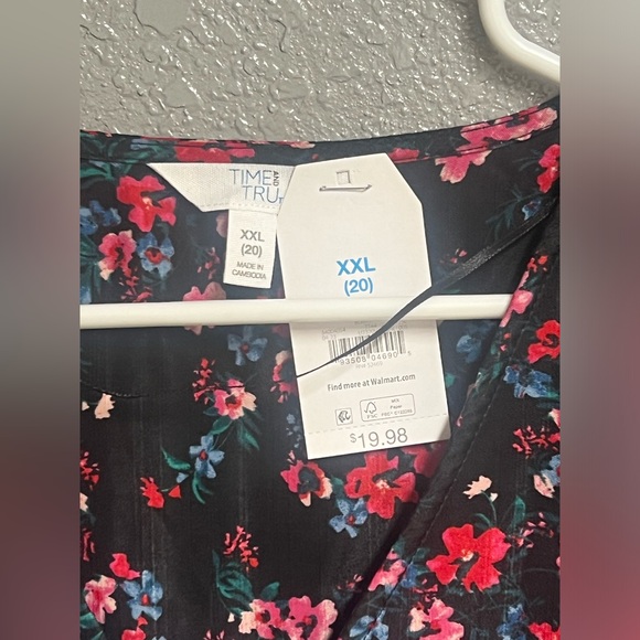 Time and Tru Vneck Dress, new - Picture 2 of 5